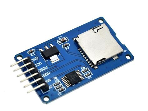 Статьи по электронике и робототехнике. Micro-SD Memory Card Adapter for Arduino with 3.3V-5V ...