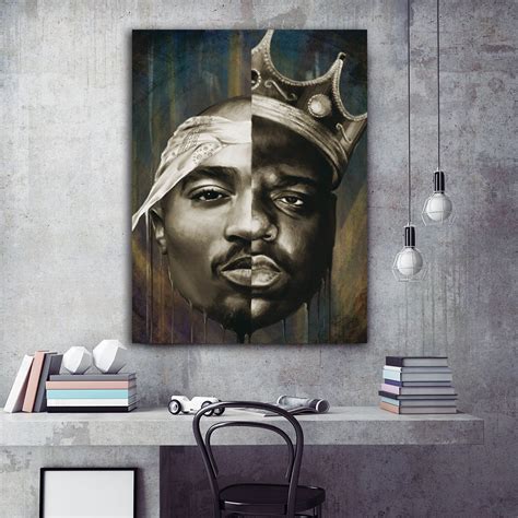 Buy Hip Hop Poster Rap Notorious Big And Tupac Shakur
