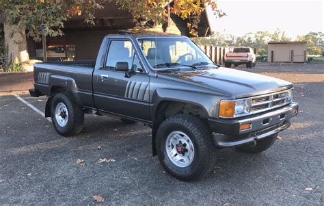 Original Owner 1987 Toyota 4x4 Single Cab 5 Speed For Sale On Bat