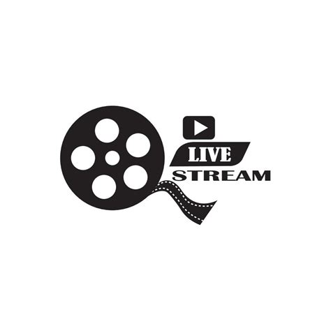 Vector Set Of Live Streaming Icon Multimedia Logo 11721938 Vector Art