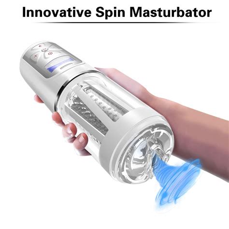 Galleon Rotating Male Masturbator Cup With 5 Thrilling Speeds 10 Innovative Spinning Patterns