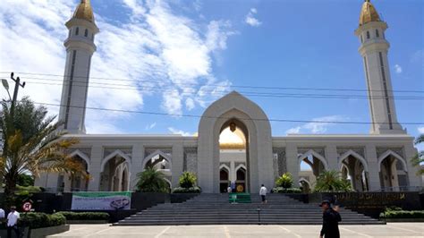 Al Falah Grand Mosque In Simpang Empat Sub District Tanah Bumbu