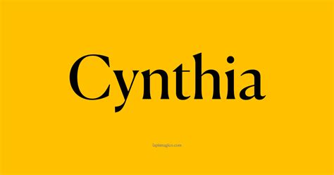 Nome Cynthia ficha divertida com pontilhado para crianças