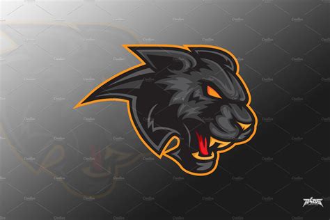 Design Black Panther Animal Logo Belajar Ipa Bersama