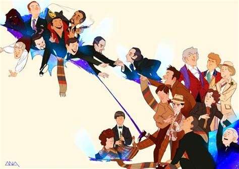 Doctor Who All Doctors And All Masters Poster Doctor Who