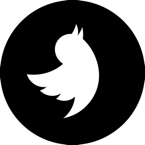 Black Twitter Logo Png Photo Png Mart
