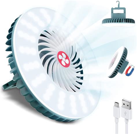 Waterproof Camping Fans For Tents Battery Operated Fan For Camping