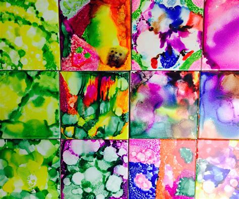 Rainbow Tile Art Coasters 6 Steps With Pictures
