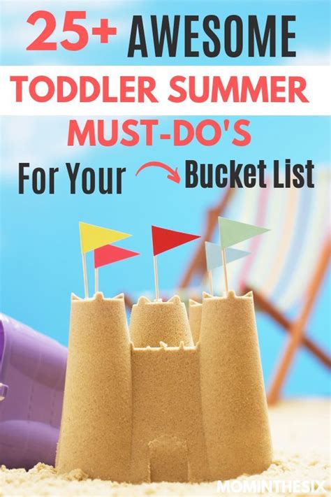 25 Awesome Activities To Do With Your Toddler This Summer Summer