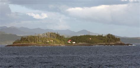 Egg Island Lighthouse British Columbia Canada At