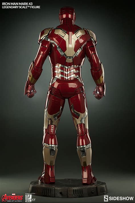 Age of ultron there are 3 iron man suits.the 43. Sideshow Legendary Scale Iron Man Mk. 43 Maquette - MightyMega