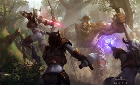 Wallpaper Anime World Of Warcraft Mythology Orcs
