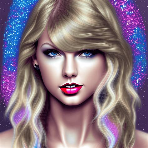Fantasy Art Portrait Of Taylor Swift · Creative Fabrica
