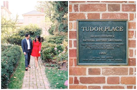 Fall Engagement Session At Tudor Place In Georgetown Washington Dc By