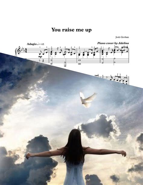 You Raise Me Up Josh Groban Piano Sheet Music