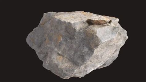 Granite Rock 3d Model Rendercrate Free And Hd Objects