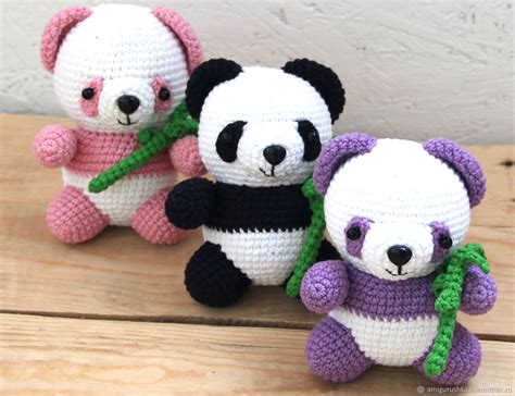 Amigurumi Cute Panda Free Pattern Always Free Amigurumi Crochet My