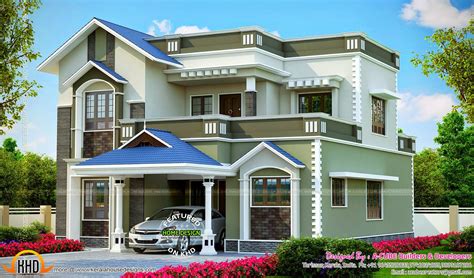 2406 Square Feet Beautiful Villa Kerala Home Design And Floor Plans