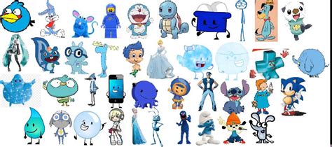 Which One Of These Blue Characters Are Better Updated