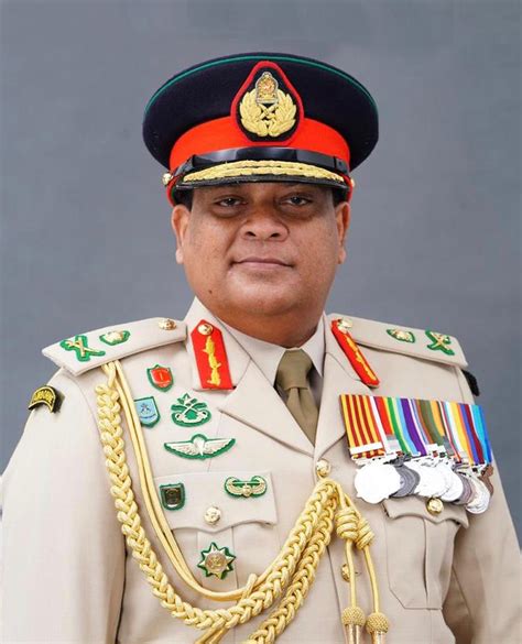 Acting Chief Of Defence Staff And Commander Of The Army Sri Lanka Army