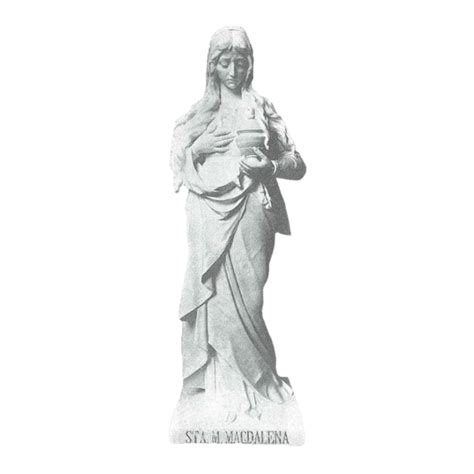 Mary Magdalena Granite Statue Iii