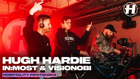 Hugh Hardie Inmost And Visionobi Soulvent Records Live Hospitality Printworks 2023 Youtube