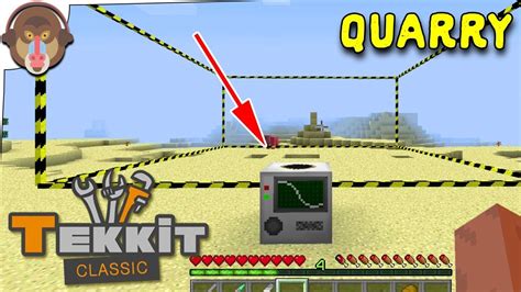 Minecraft Tekkit Classic Modpack Quarry Part 9 Youtube
