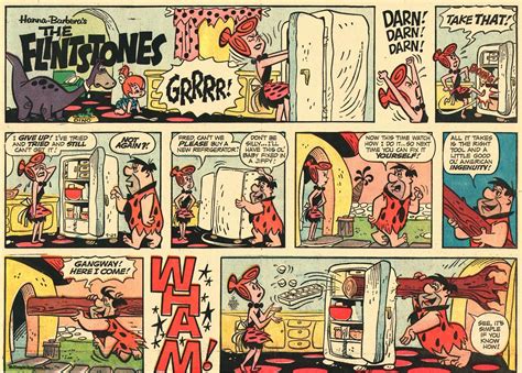 Pin By Just Me On Easy Like Sunday Morning Flintstones Old Comic