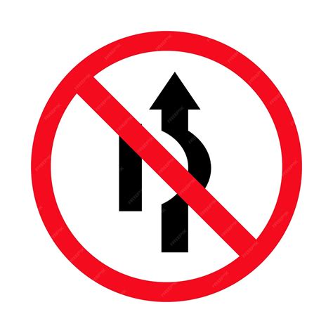 Premium Vector Do Not Overtake Traffic Signvector Illustration