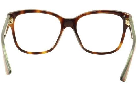 Gucci Gg0038o Eyeglasses Womens Full Rim Square Shape