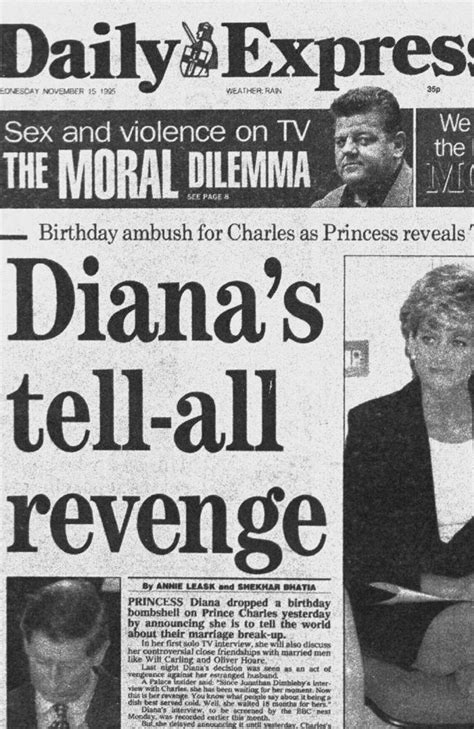 Princess Dianas Bombshell Interview When She Laid Bare The Royal
