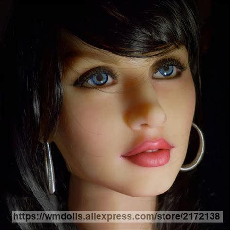 Wmdoll Realistic Silicone Sex Doll Heads With Oral Sex Tpe Love Doll
