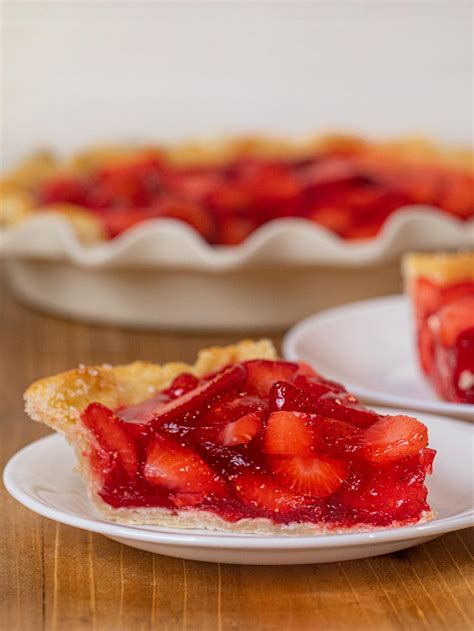 Easy Fresh Strawberry Pie Recipe Dinner Then Dessert