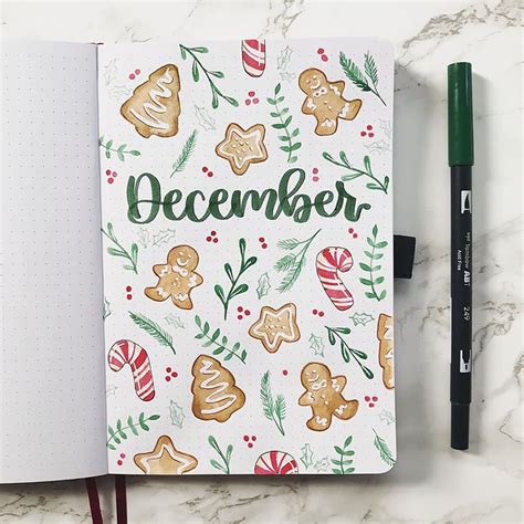 20 December Bullet Journal Ideas For Christmas 2020