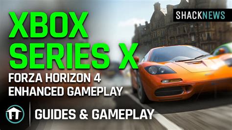 Forza Horizon 4 Xbox Series X Enhanced Gameplay Youtube