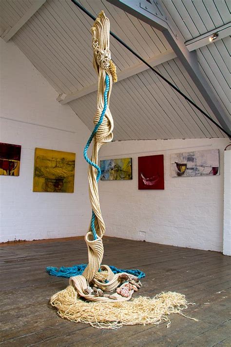 Heather Pickwell Rope Sculpture