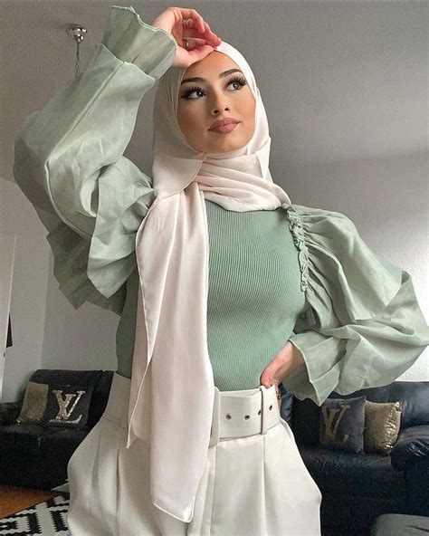 Medinamg ☁️ Hijabi Outfits Casual Street Hijab Fashion Hijabi Fashion