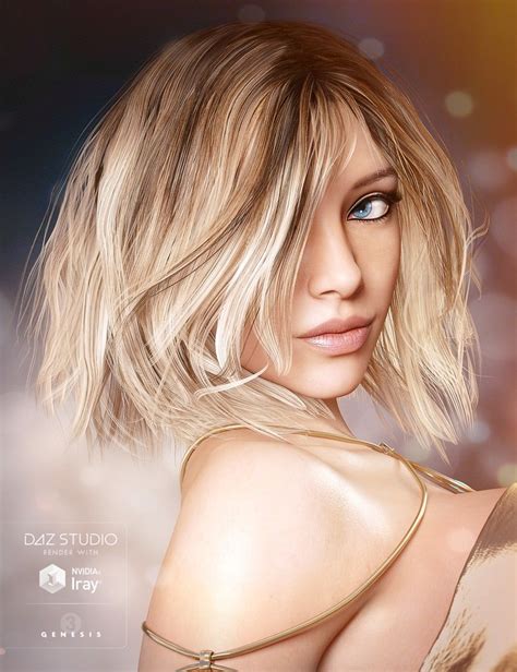 misty hair for genesis 3 female s 3d models and 3d software by daz 3d hair hairstyle long