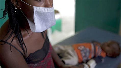 rush to stop cholera spread in haitian capital cbs news