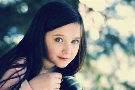 People with blue eyes have the least amount. Black haired elf child | Black hair blue eyes