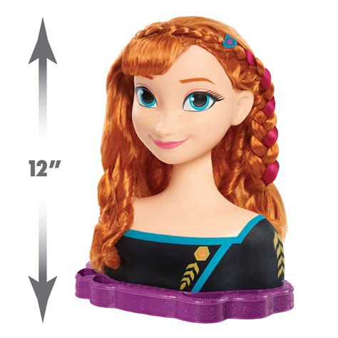 3280032801 Disney Frozen 2 Deluxe Styling Head Anna Scale Just