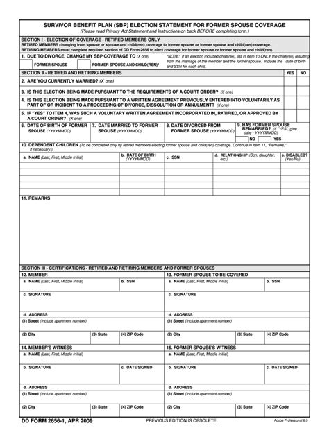 Dd 2656 1 2009 2024 Form Fill Out And Sign Printable Pdf Template