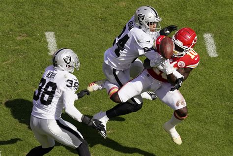 The las vegas raiders aren't a good team, especially on defense. Carr helps Raiders snap Chiefs' 13-game win streak, 40-32 | The Seattle Times