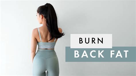 Lose Back Fat Bra Bulge Workout Tone Your Back Youtube