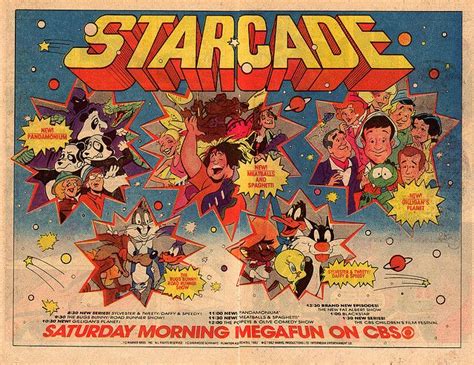 Saturday Morning Cartoon Ad Cbs 1982 Saturday Morning Cartoons