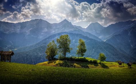 27 österreich Landschaft Wallpaper Hintergrund De