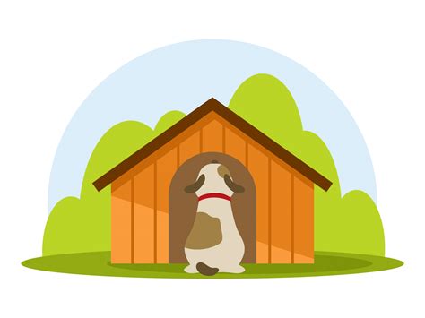 Dog Kennel House Clipart Free Stock Photo Public Domain Pictures