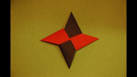 Definitely a highly recommended product by the allninjagear.com staff. Origami Ninja Star Tutorial - How To Make An Origami Ninja ...