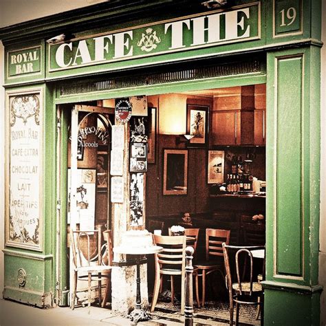 Paris Cafe Bistro Restaurant Cafe Bistro Vintage Boutique Vintage