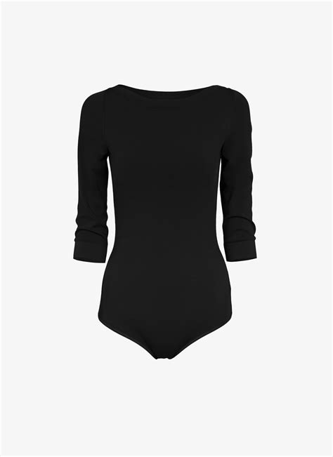 women s boat neck bodysuit alaÏa uk